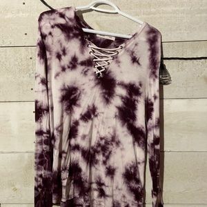 Bluenotes super soft v-neck long sleeve